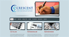 Desktop Screenshot of crescentcpa.com